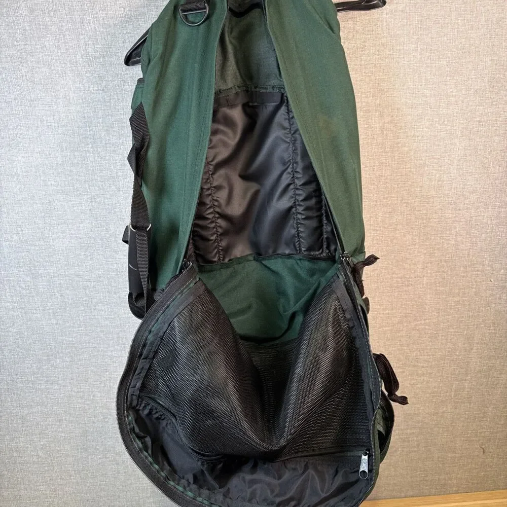 Vtg 90s JanSport Convertible Travel Pack Duffel Backpack USA Mint Hiking Camping